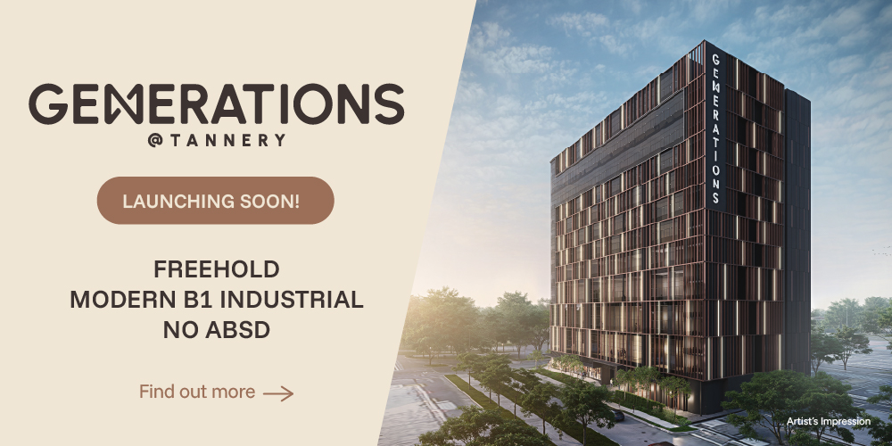 Generations @ Tannery - freehold B1 industrial development launching soon at Tannery Lane, Macpherson, Singapore.