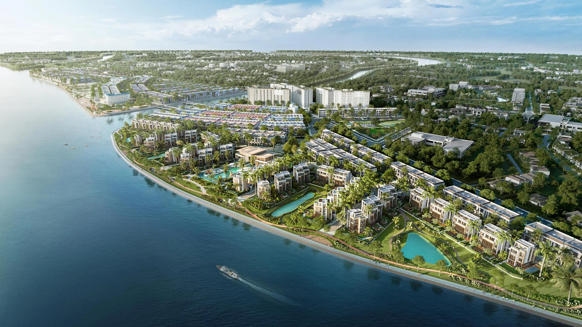 Development Residential - Townhouses in An Giang in Vietnam